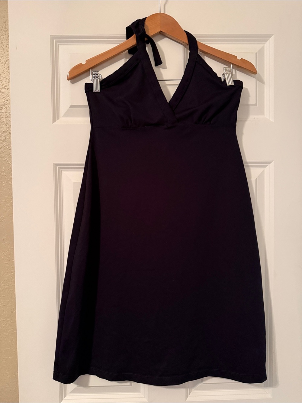 Title Nine Black Halter Sundress